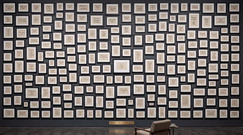 A Message For Mom And Dad — exhibition view