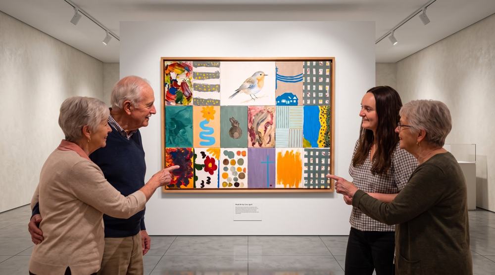Everyone Gets A Square — exhibition view