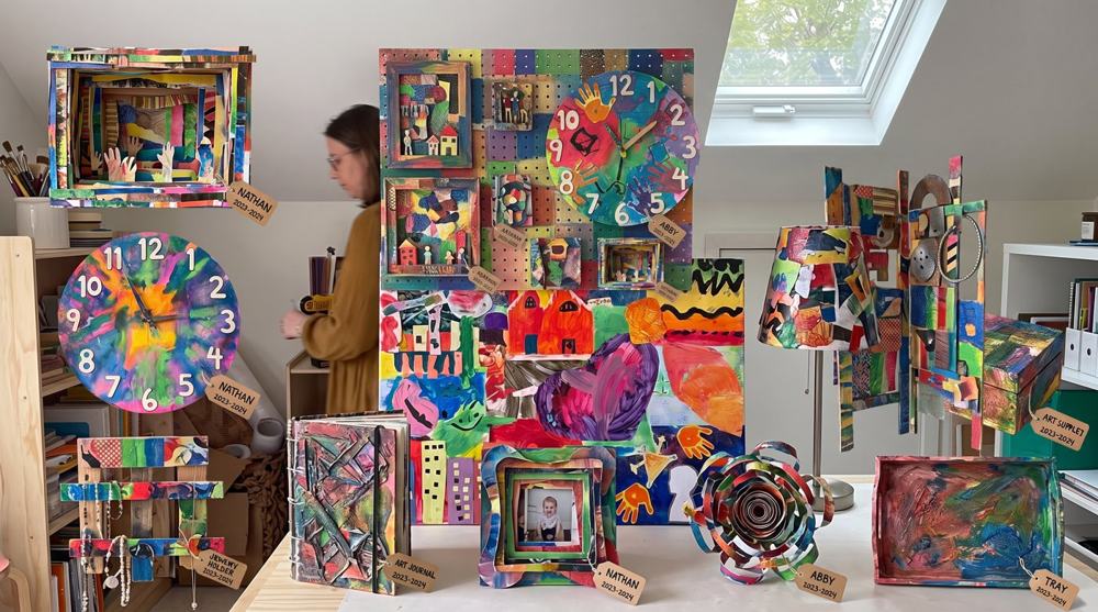Recycle Your Drawings — exhibition view