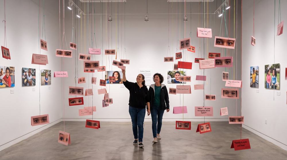Eyes On Me — exhibition view