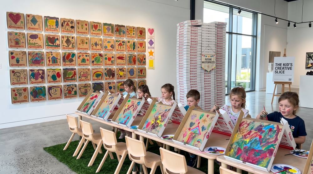 Pizza Party — exhibition view
