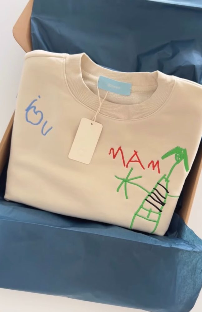 crewneck, cream