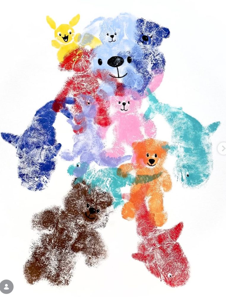 Painting With Stuffies