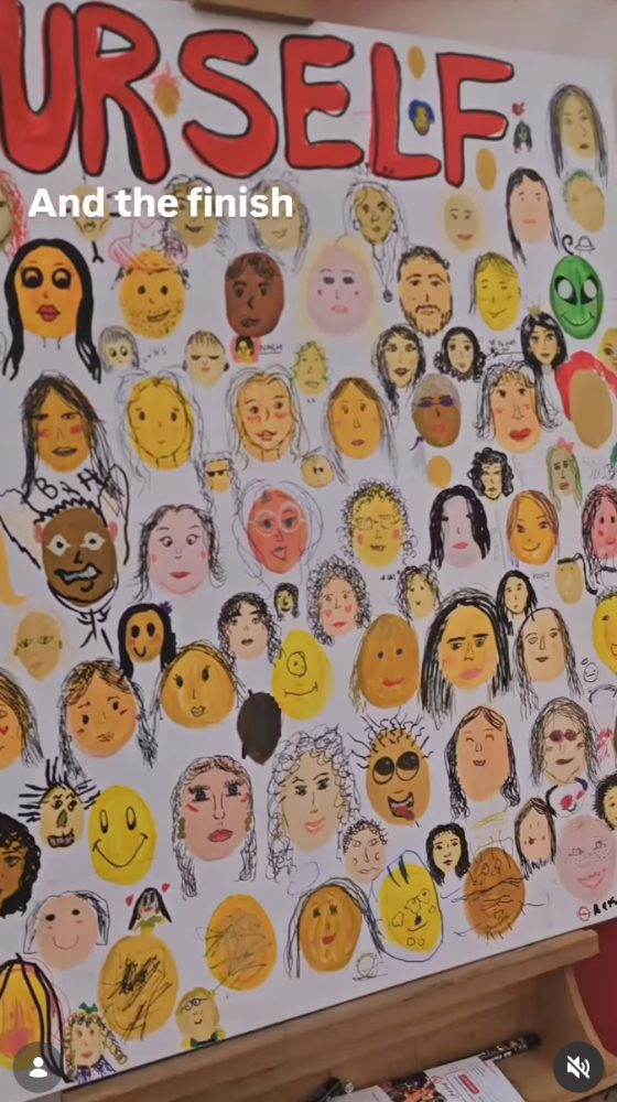 the self-portrait board